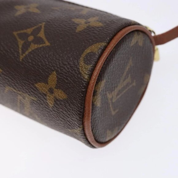 LOUIS VUITTON Monogram Papillon Pouch LV Auth 138015 - Picture 5 of 16